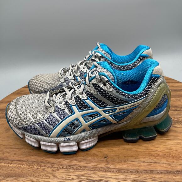 Asics Gel Kinsei 4 Shoes Womens Size 7 Gray Running Comfort Walking Gym Sneakers - Picture 3 of 8